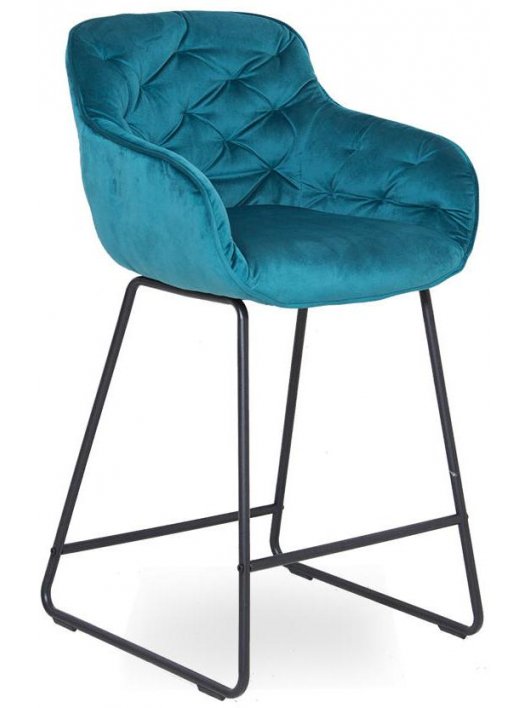 Полубарный стул D12 vic 63 / black