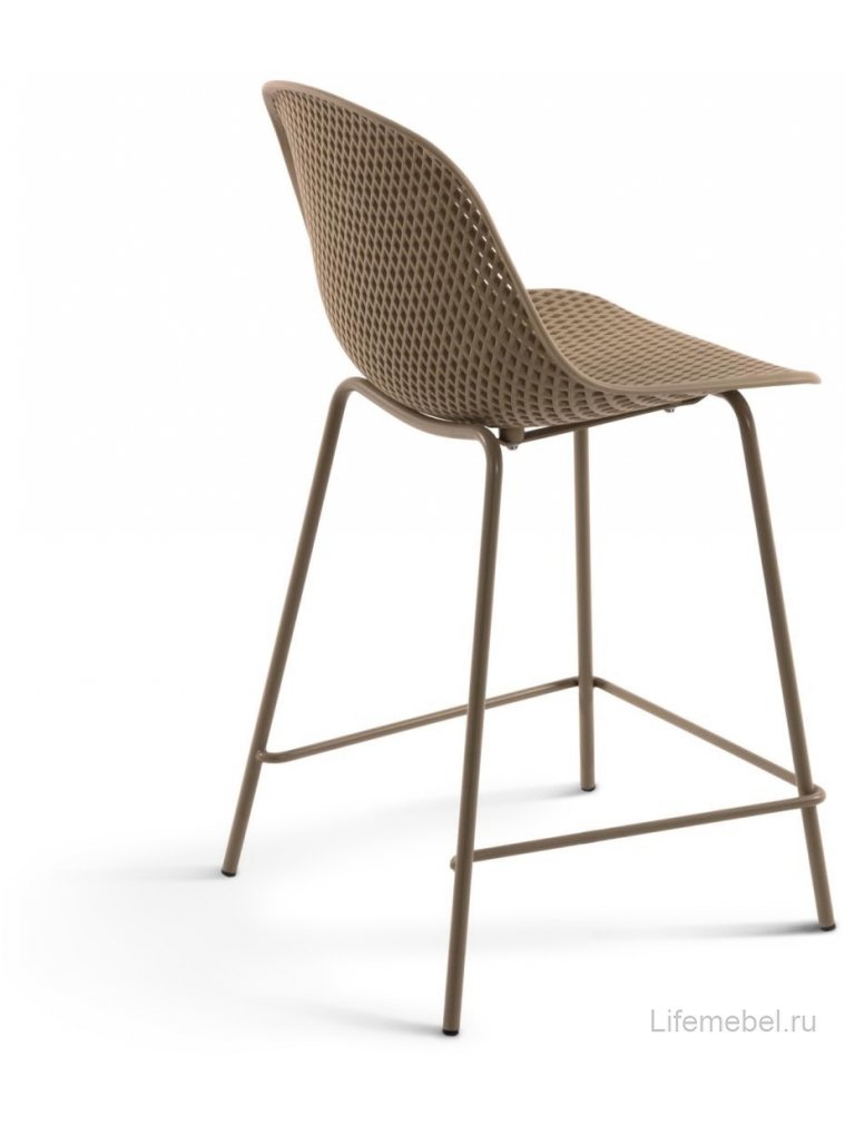 Полубарный стул Quinby бежевый