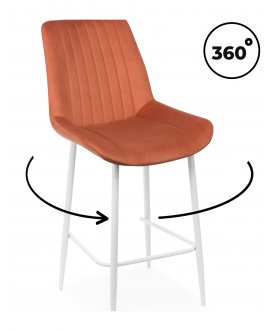 Барный стул Седа латте (zd 290) / черный