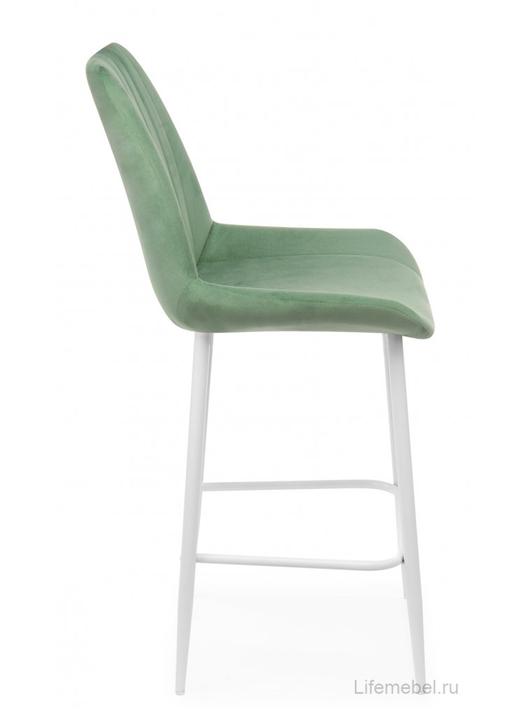 Полубарный стул Седа фисташковый (zd 651) / белый