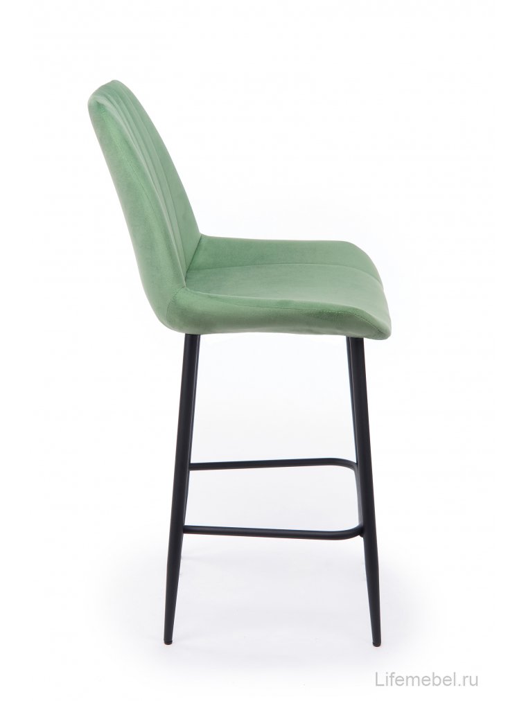 Полубарный стул Седа фисташковый (zd 651) / черный