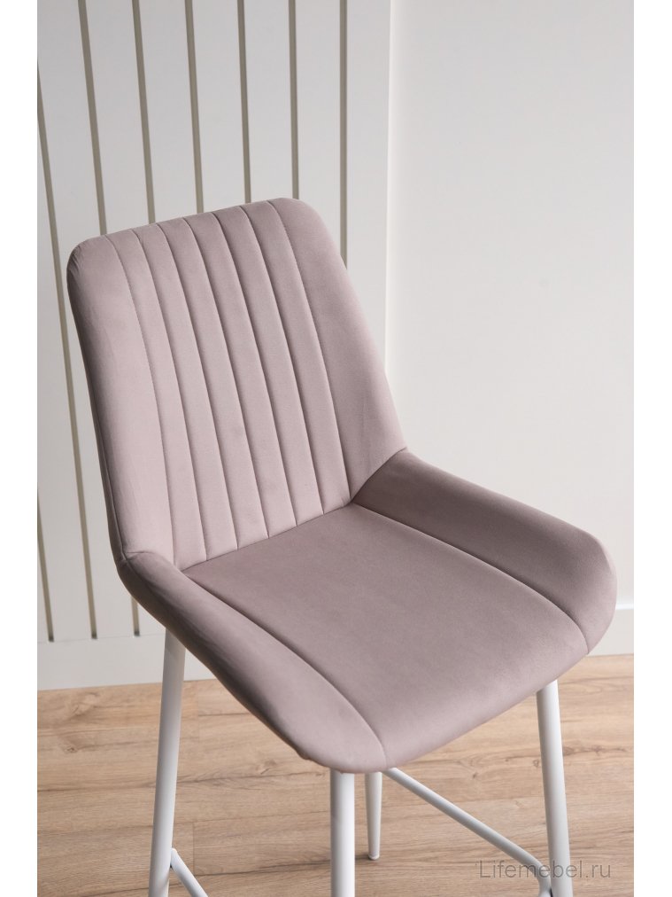 Полубарный стул Седа латте (zd 290) / белый