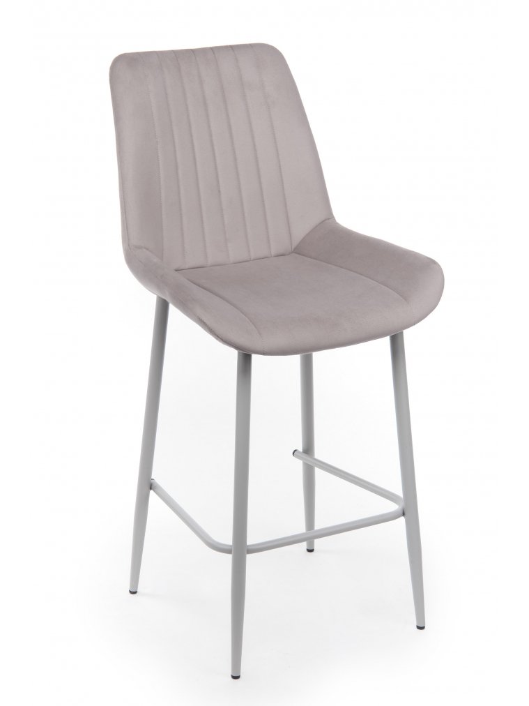Полубарный стул Седа латте (zd 290) / серый