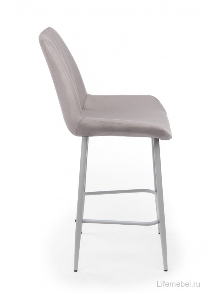 Полубарный стул Седа латте (zd 290) / серый