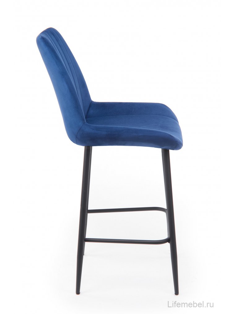 Полубарный стул Седа синий (zd 798) / черный