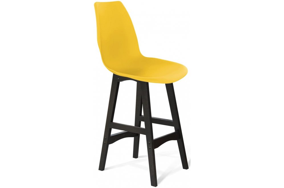 Полубарный стул SHT-ST29/S65-1 желтый / венге
