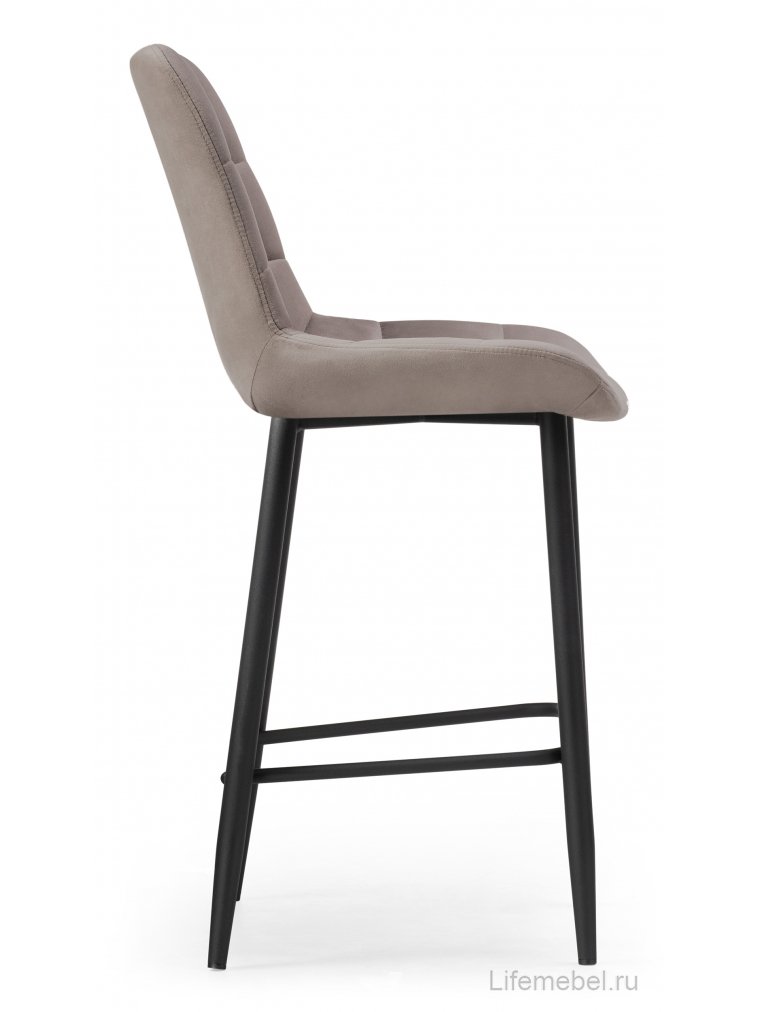 Полубарный стул Стронг латте / черный