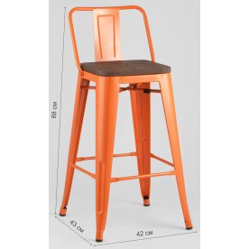 Полубарный стул Тиоли