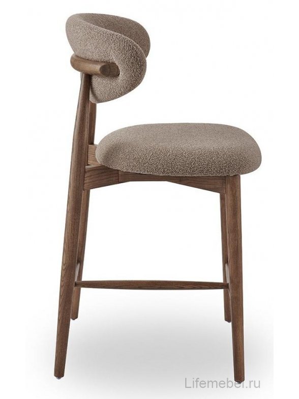 Полубарный стул Tods бежевый