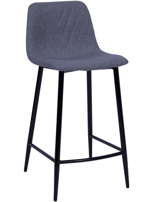 Полубарный стул Vicky серый