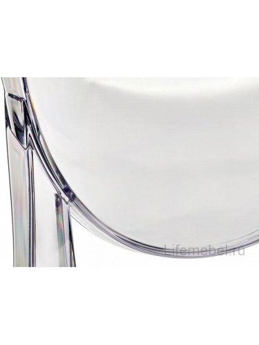 Полубарный стул Victoria Ghost прозрачный