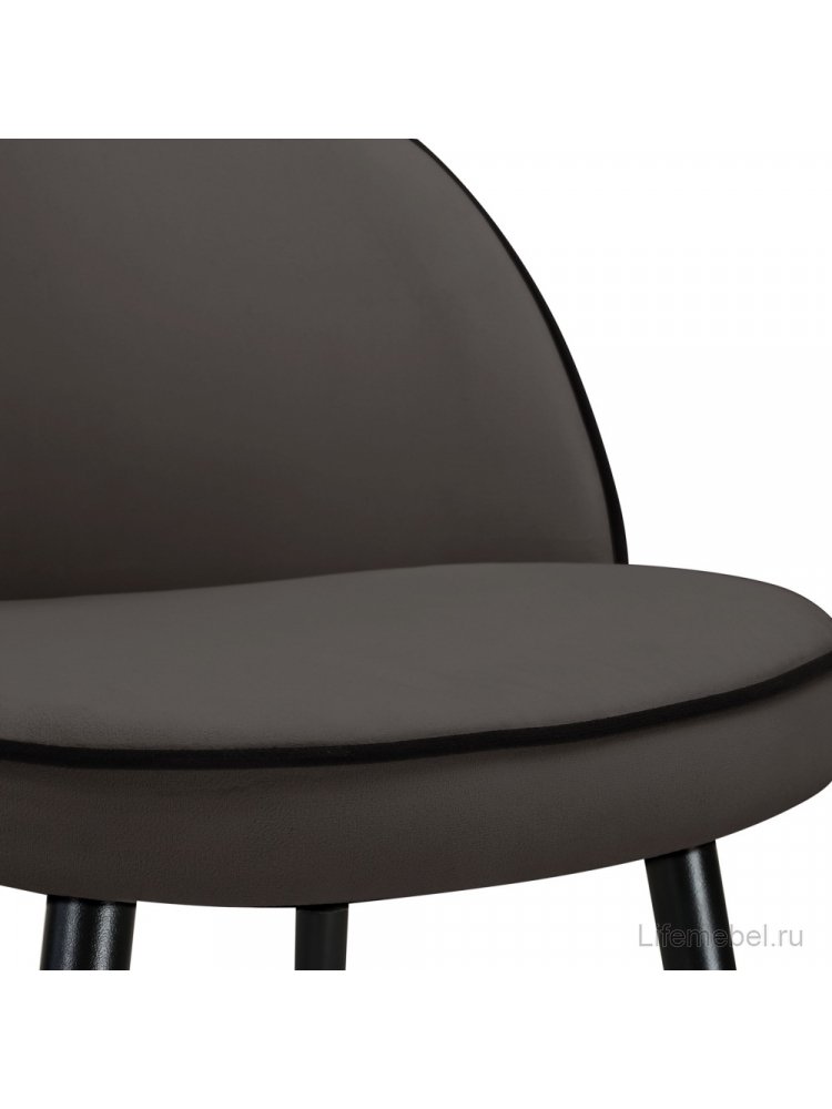 Полубарный стул Vivian графит / черный