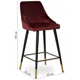 Полубарный стул WY-20