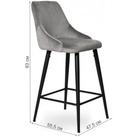 Полубарный стул WY-21L