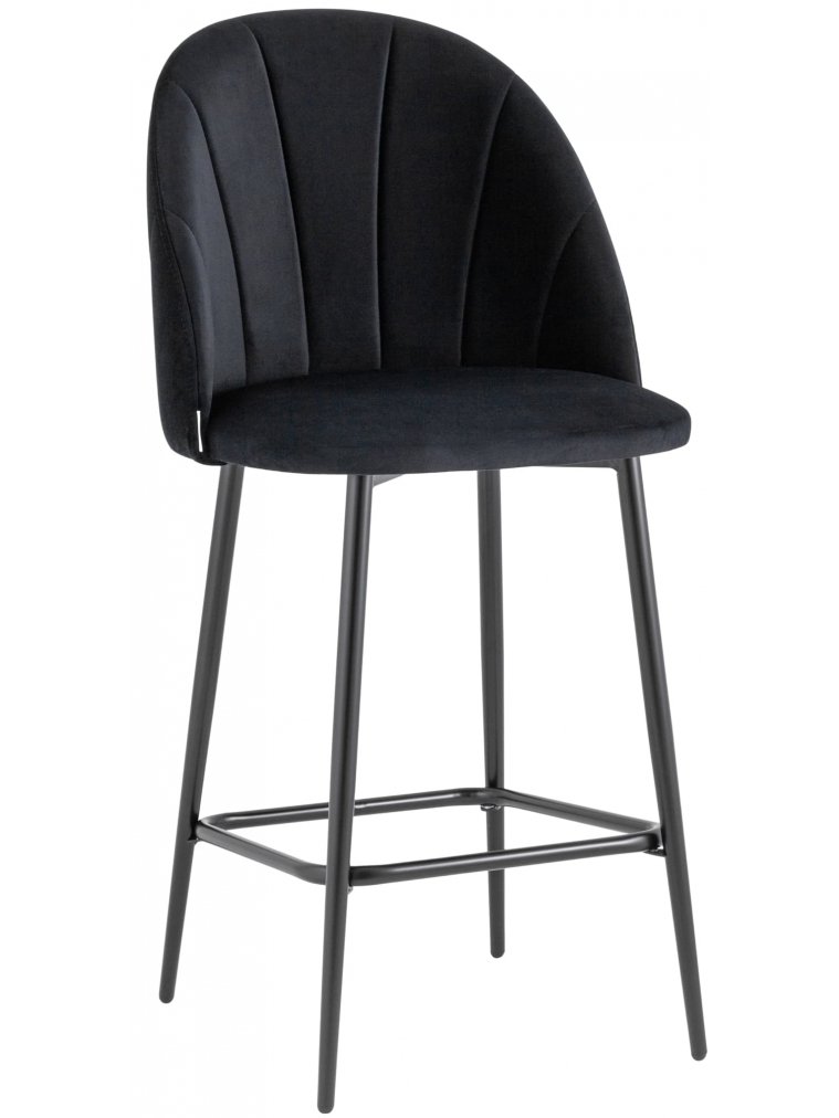 Полубарный стул Закур черный