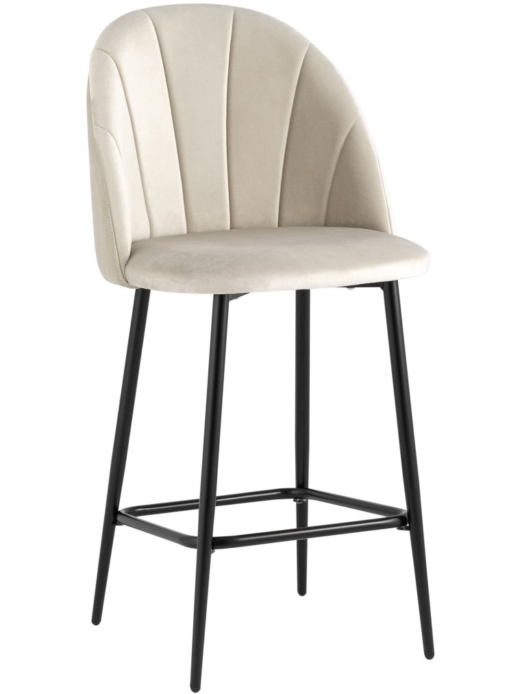 Полубарный стул Закур NEW бежевый