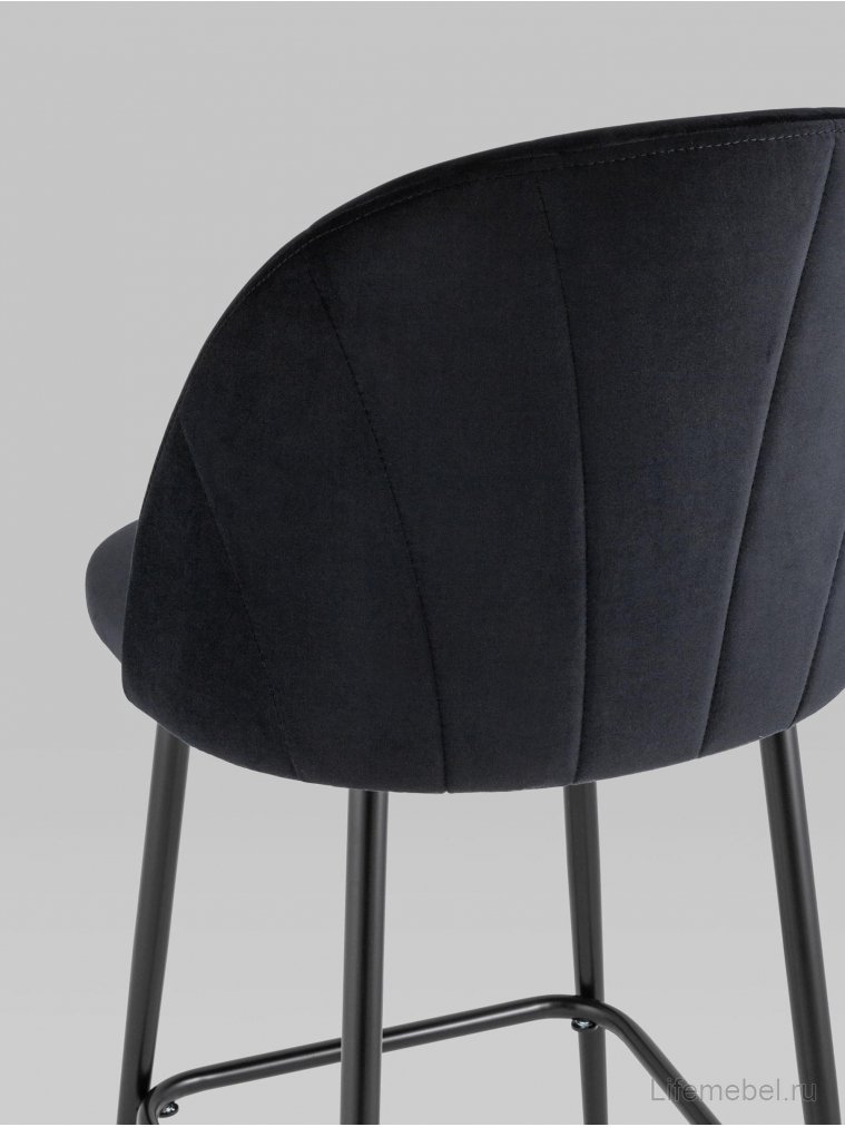 Полубарный стул Закур NEW черный
