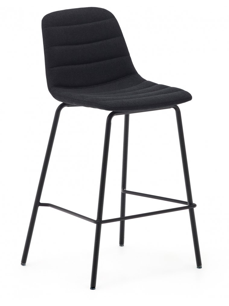 Полубарный стул Zunilda черный