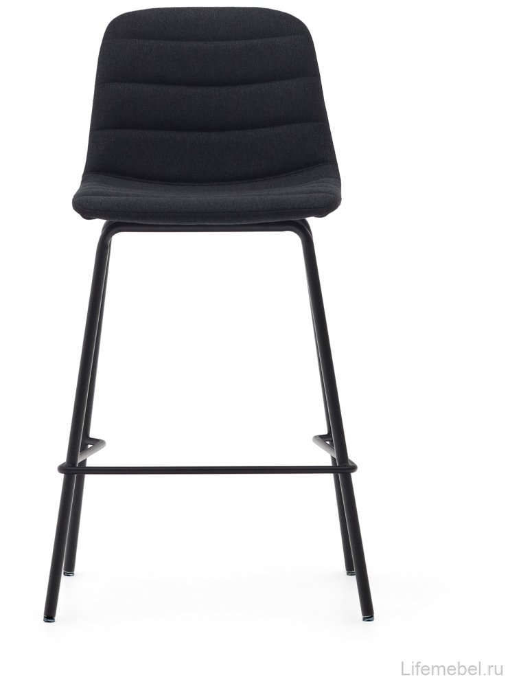 Полубарный стул Zunilda черный