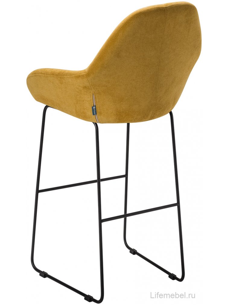 Стул на металлокаркасе Kent желтый