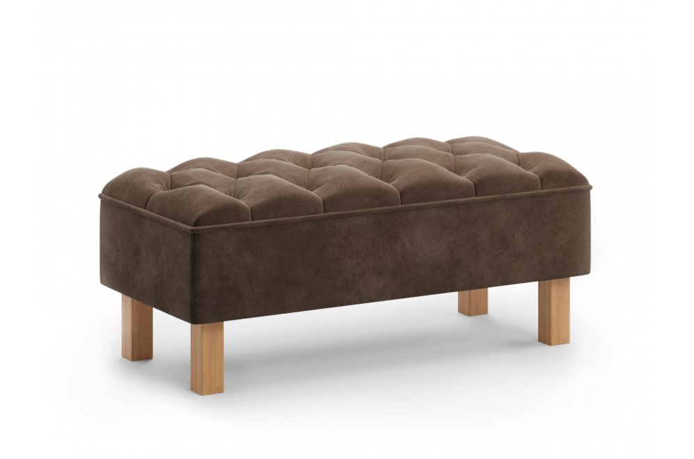 Банкетка Агат коричневая