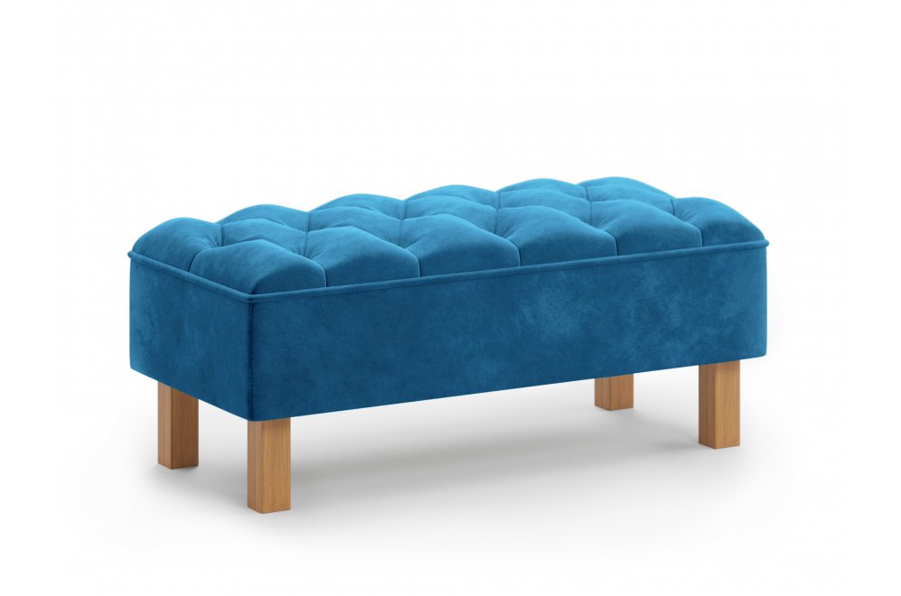 Банкетка Агат насыщенный синий