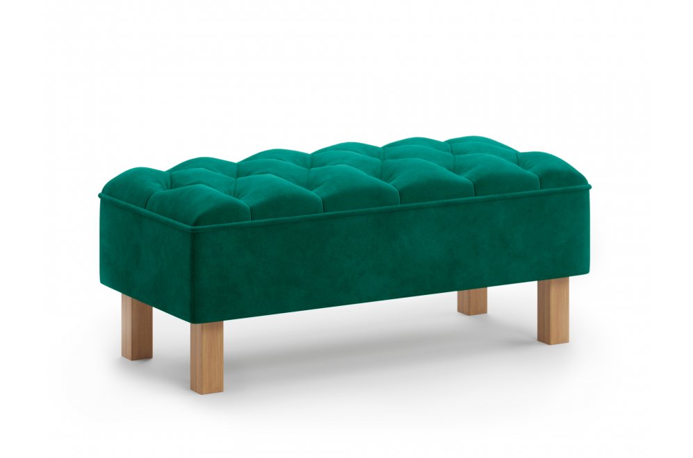 Банкетка Агат зеленая