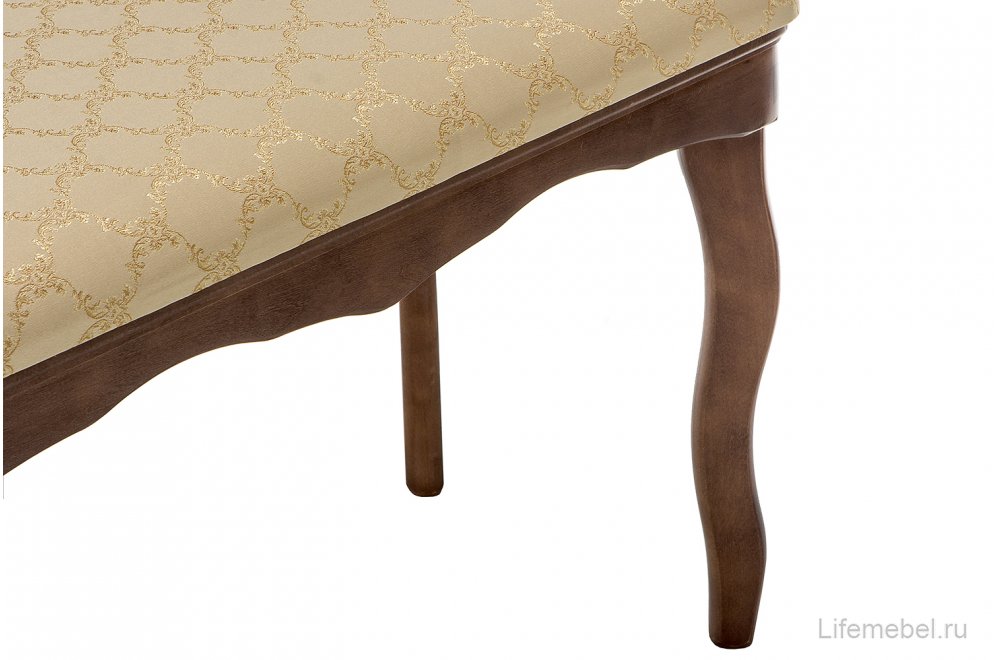 Банкетка Амадео орех / бежевый