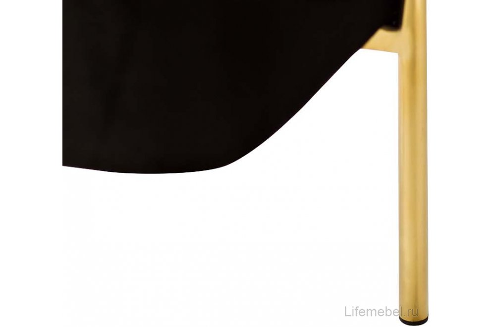Банкетка GY-BEN7772GOLD-BL черный / золото