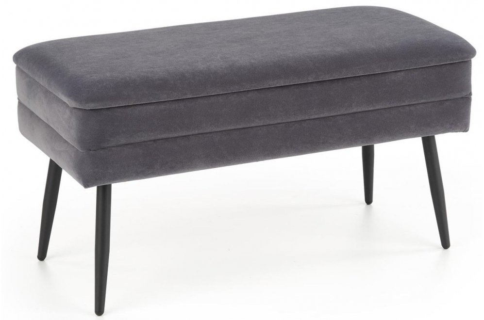 Банкетка Velva серая