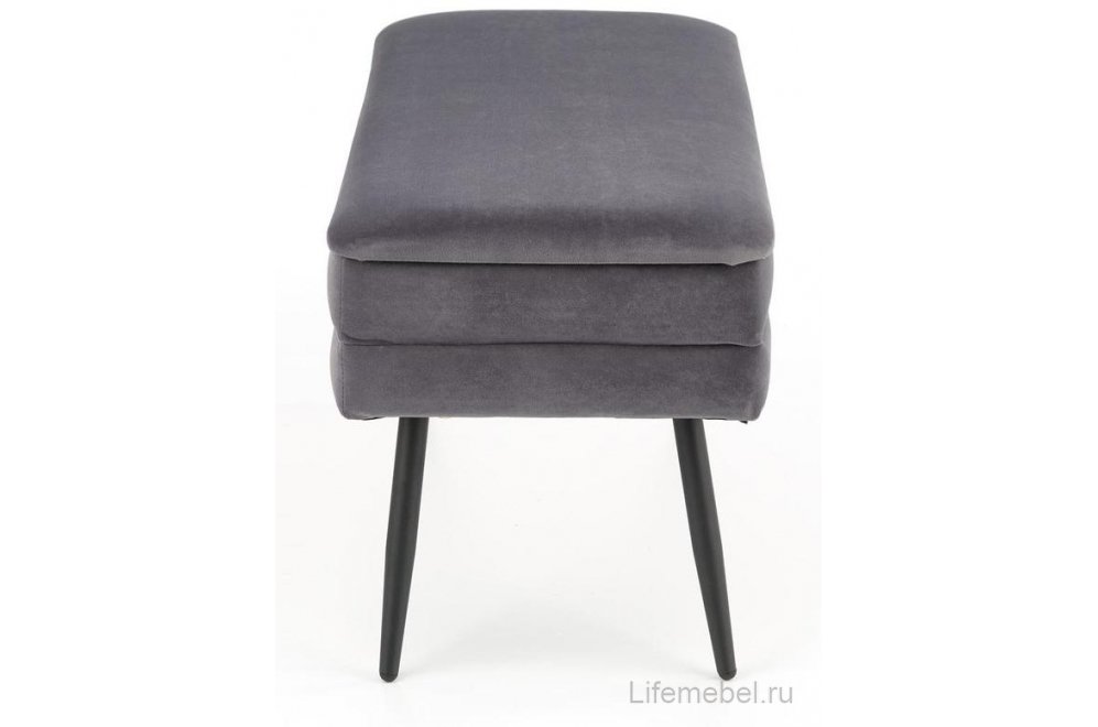 Банкетка Velva серая
