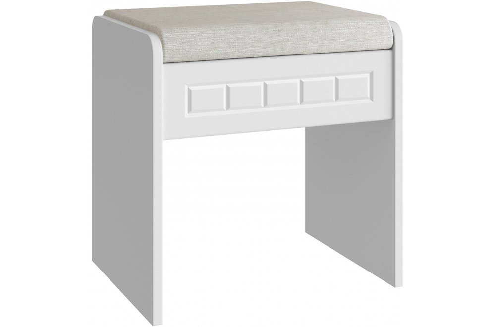 Банкетка Монблан МБ-90К белое дерево