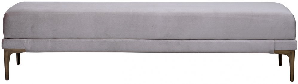 Банкетка Прима серая