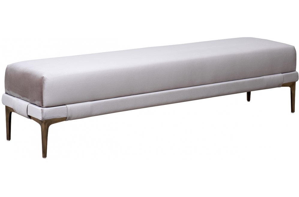 Банкетка Прима серая