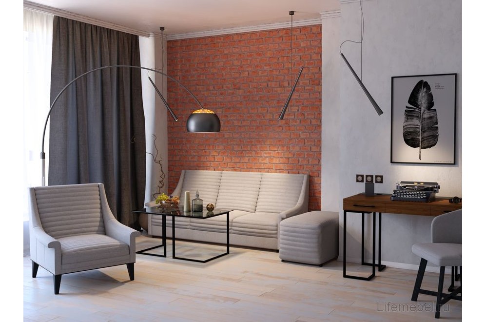 Банкетка Loft стоун