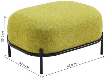 Банкетка Olympic желтая