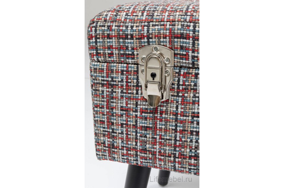 Банкетка Suitcase красный