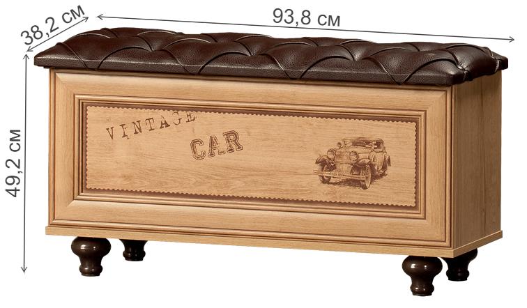 Банкетка Ралли №866 дуб ридинг