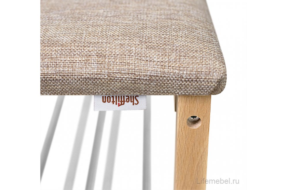 Банкетка SR-0628 прозрачный лак / кедровый