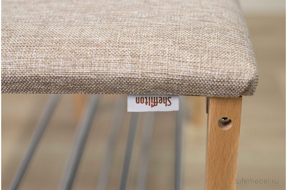 Банкетка SR-0628 прозрачный лак / кедровый