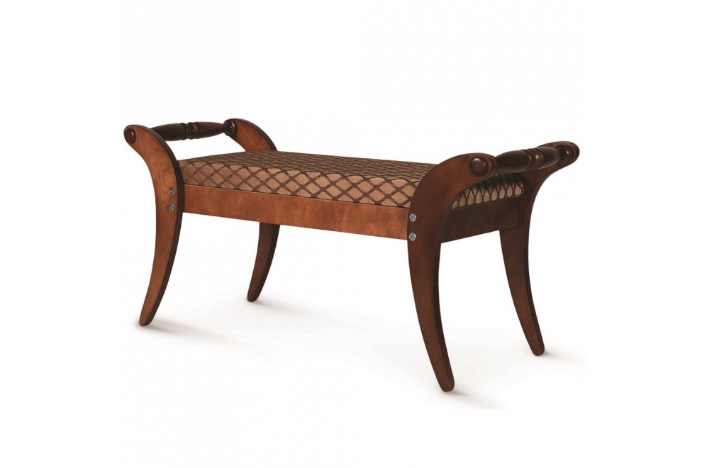 Банкетка Тиффани средне-коричневая