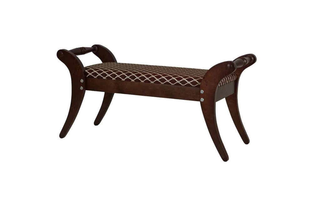 Банкетка Тиффани темно-коричневая