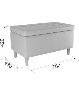 Банкетка Чарли 2