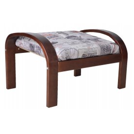 Пуф для ног Сайма (ткань) венге / джой