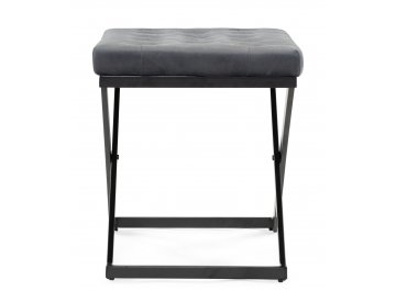 Банкетка German dark grey / black