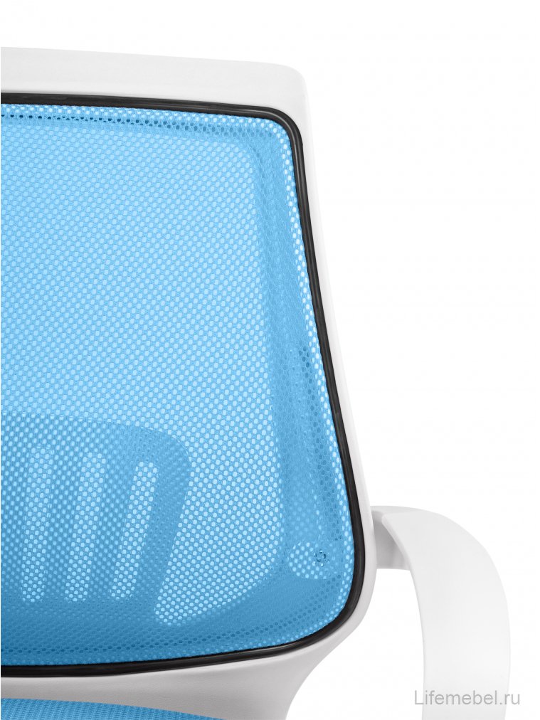 Компьютерное кресло Ergoplus blue / white