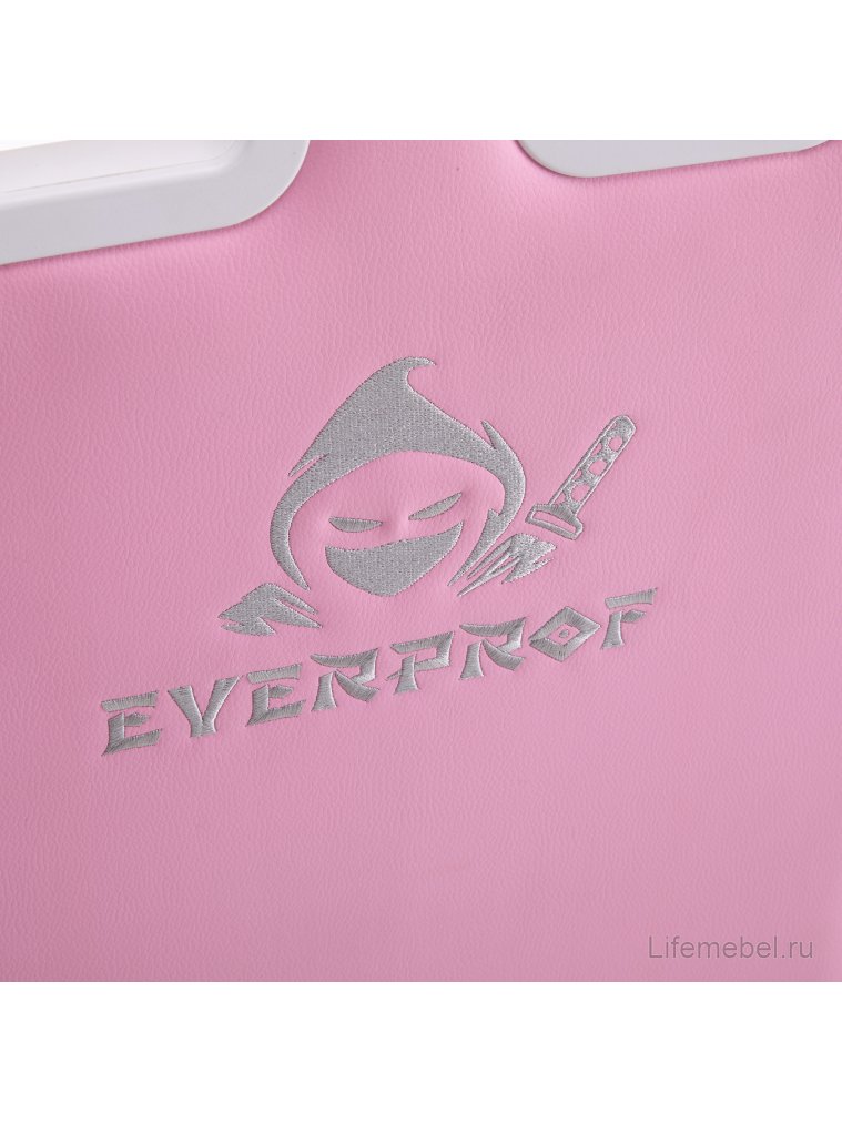 Геймерское кресло Everprof Katana экокожа розовый