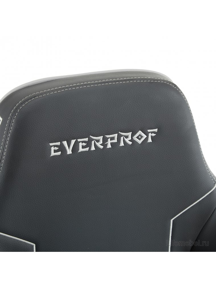 Геймерское кресло Everprof Rapid экокожа серый