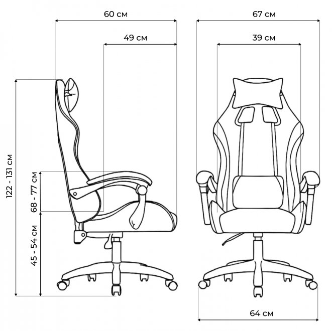 Компьютерное кресло Rodas black / green