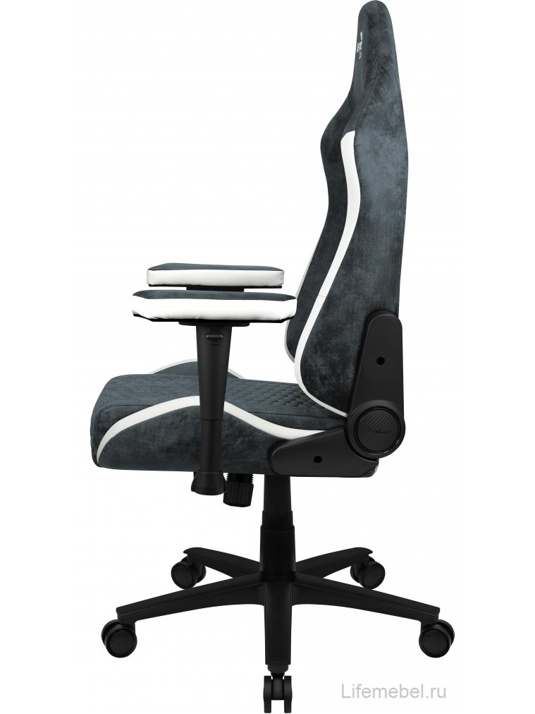 Компьютерное кресло Aerocool crown aerosuede steel blue